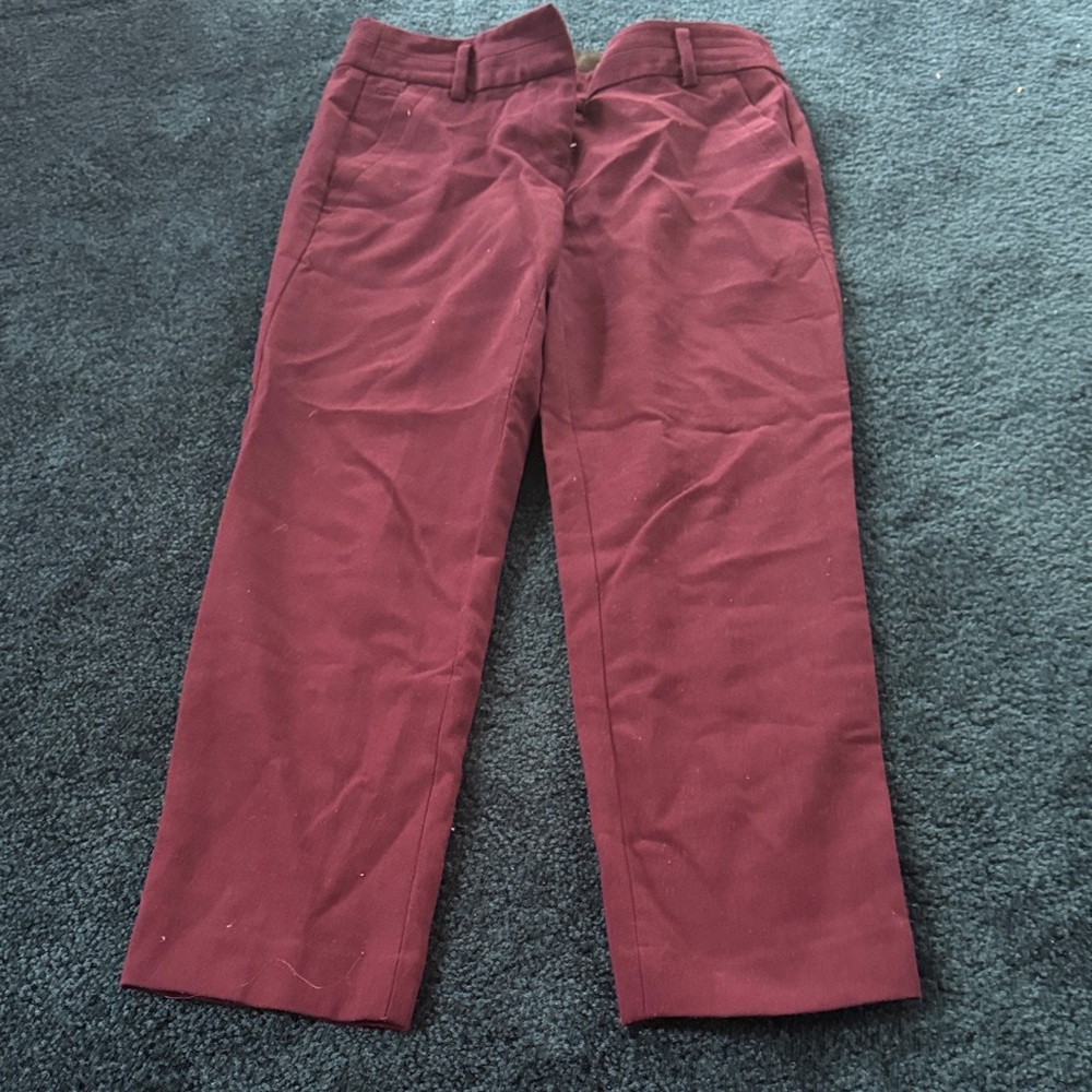 Women’s Burgundy Pants